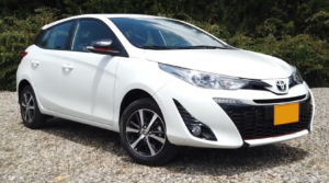 Toyota Yaris, vista frontal